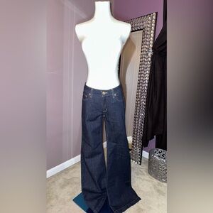 Michael Kors Dark Blue Flare Jeans